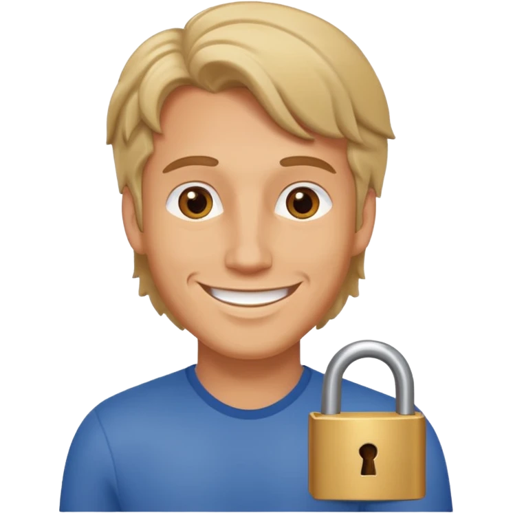 white man with locks emoji