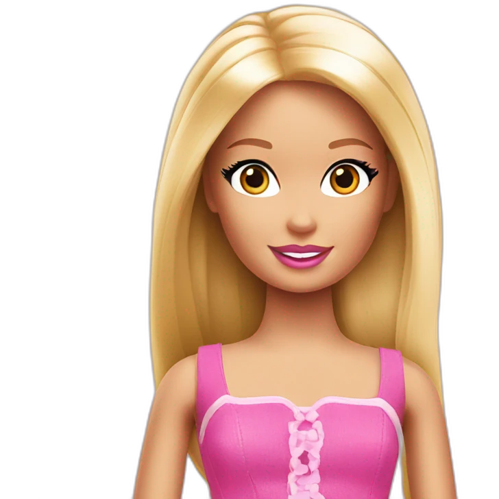 Barbie brand logo emoji