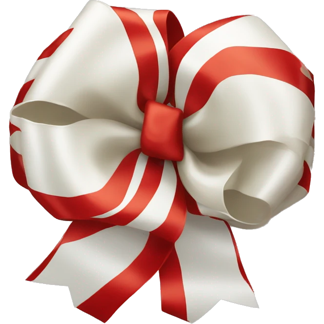 christmas bow emoji