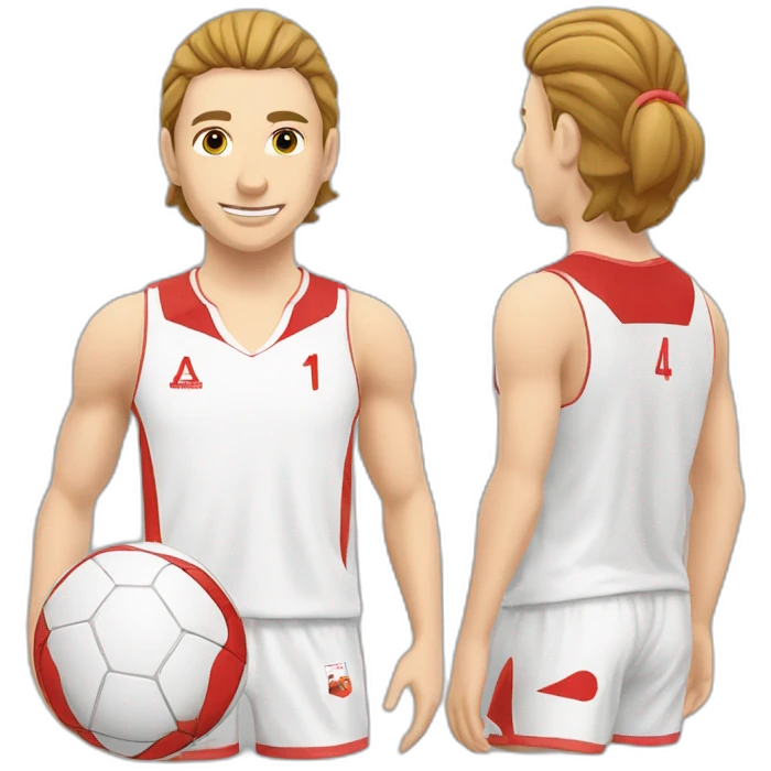 Polnischer Handballspieler emoji