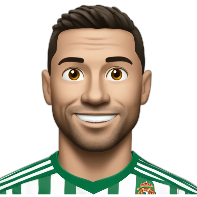 ronaldo qui baffe messi emoji