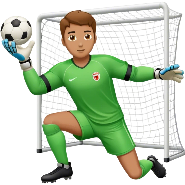 goalkeeper-saving-goal emoji