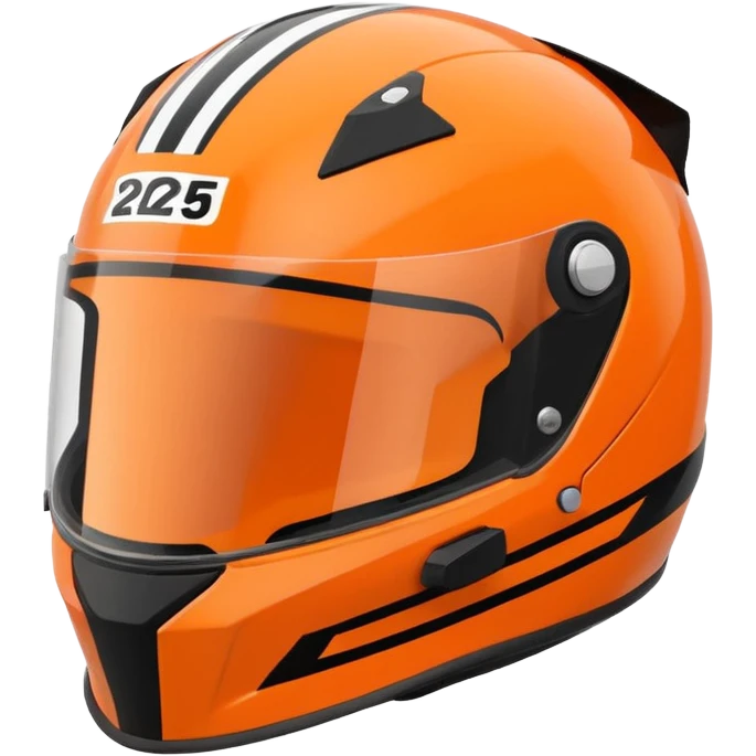 lando norris’ 2025 helmet emoji