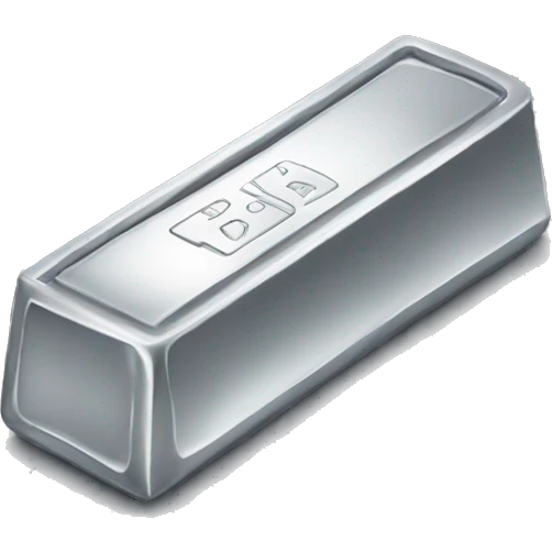 silver bar emoji