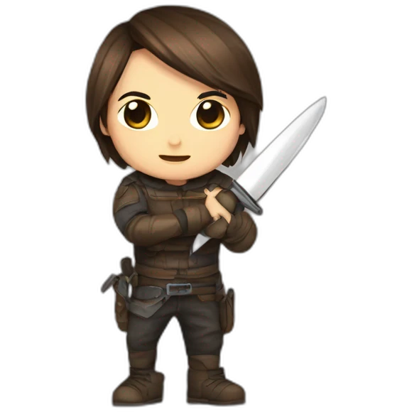 sweet-chibi-with-a-knife emoji