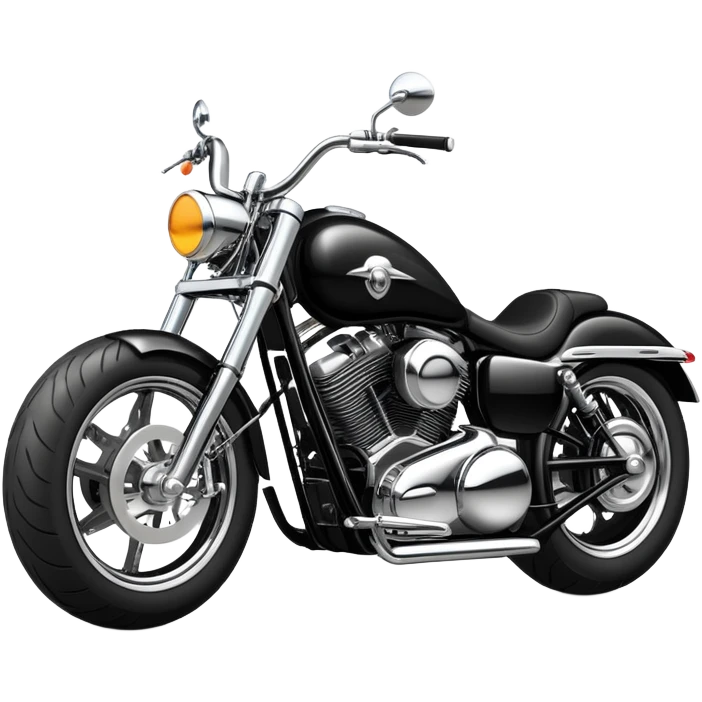 Big bad ass motorcycle  emoji