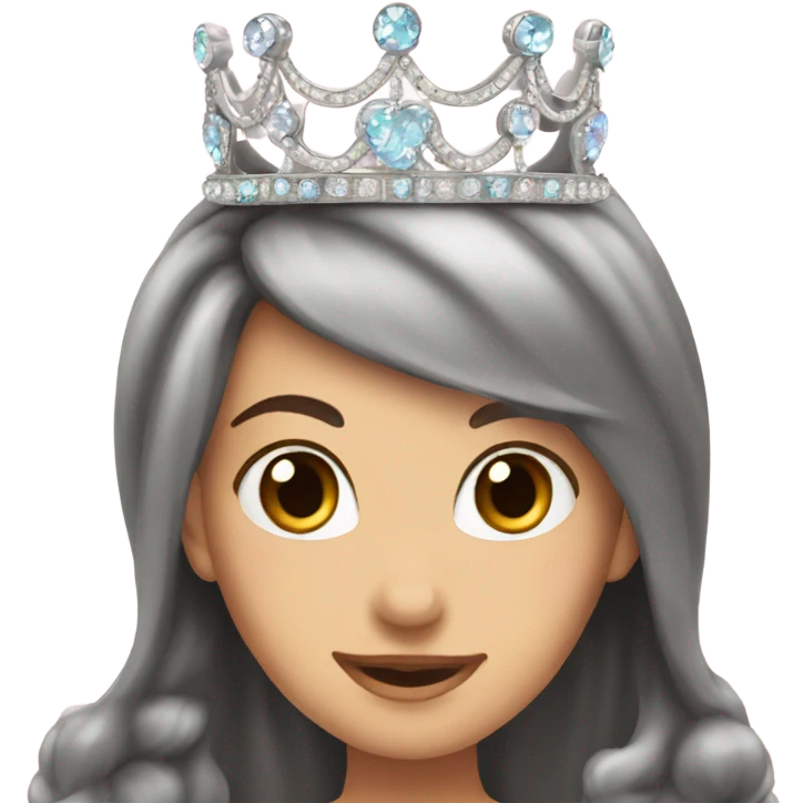 pretty princess tiara emoji