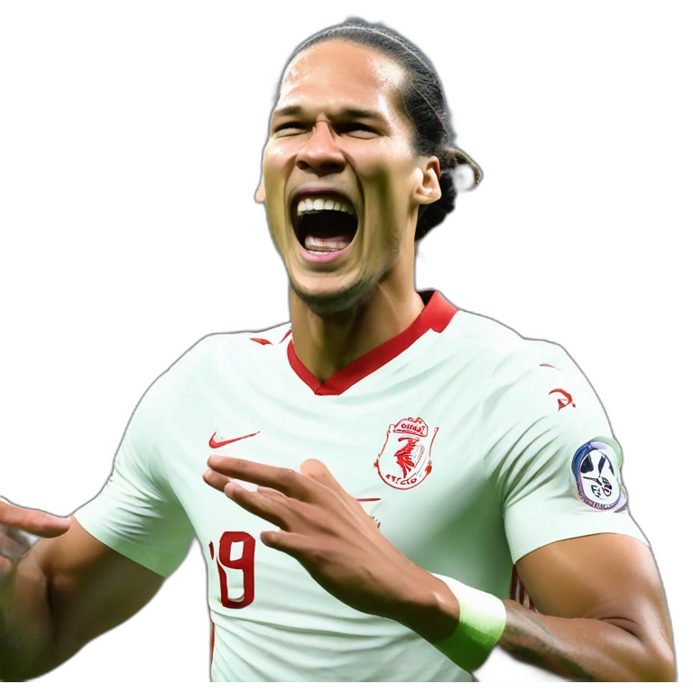 Virgil van dijk celebration emoji
