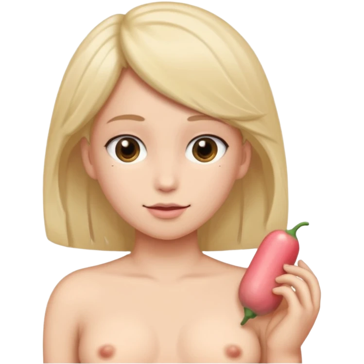 фембой с членом и сиськами emoji