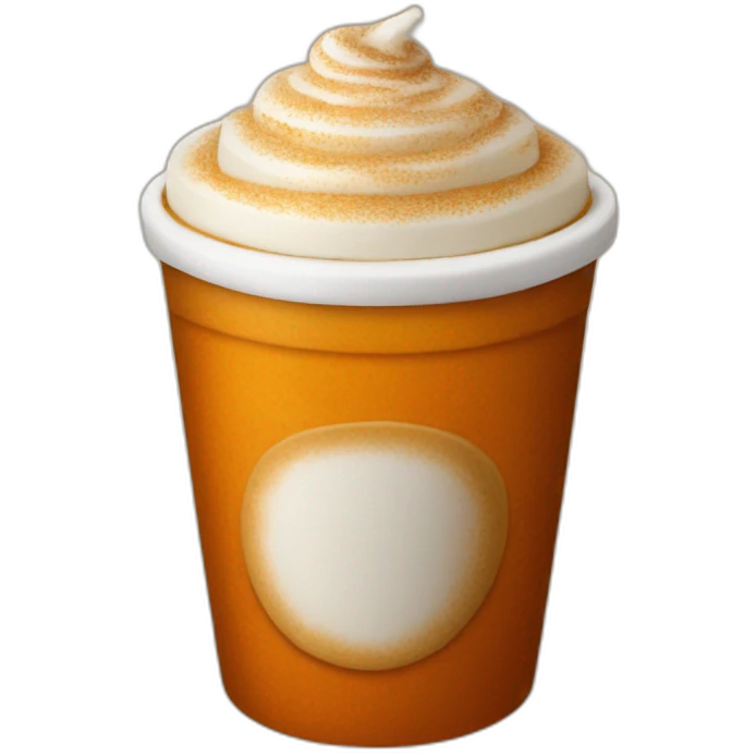 pumpkin spice latte emoji