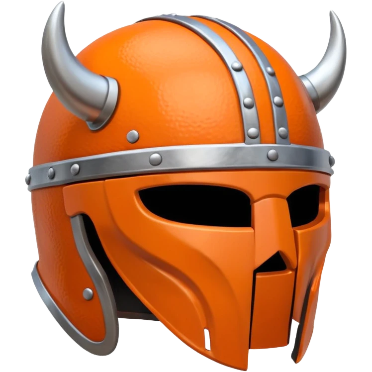 Viking helmet + basketball basketball emoji
