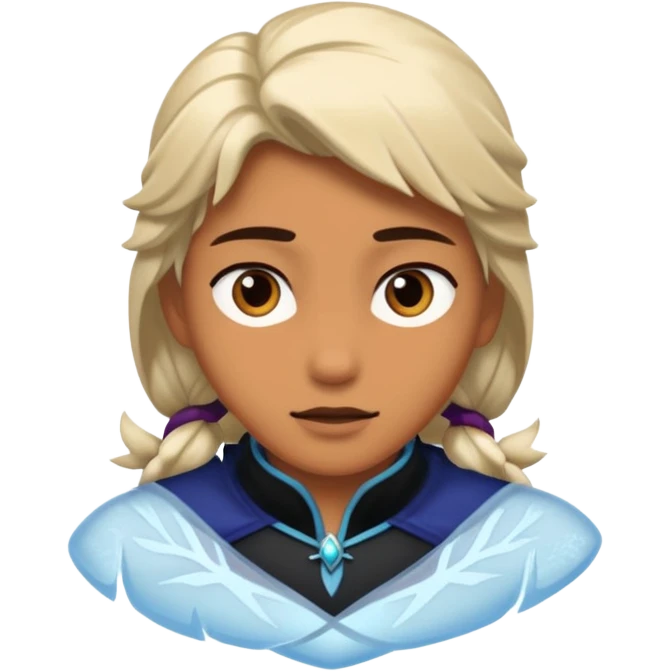 Shadow looming behind, character frozen mid-turn emoji