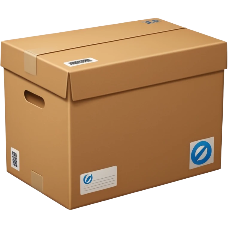 Thin box emoji