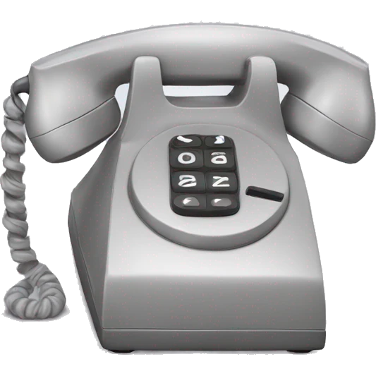 orelhão de telefone emoji