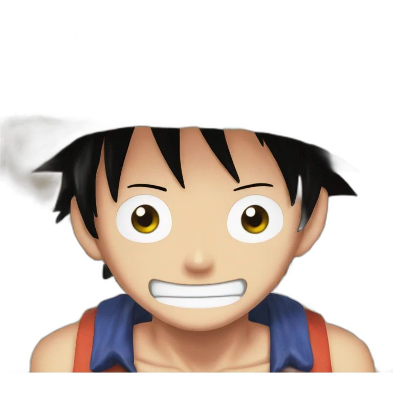 Luffy one piece emoji