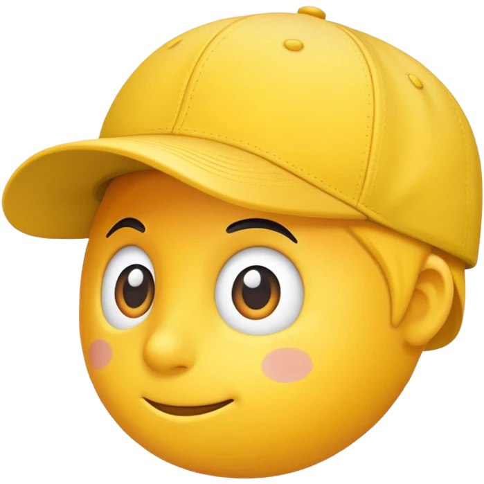 yellow cap emoji