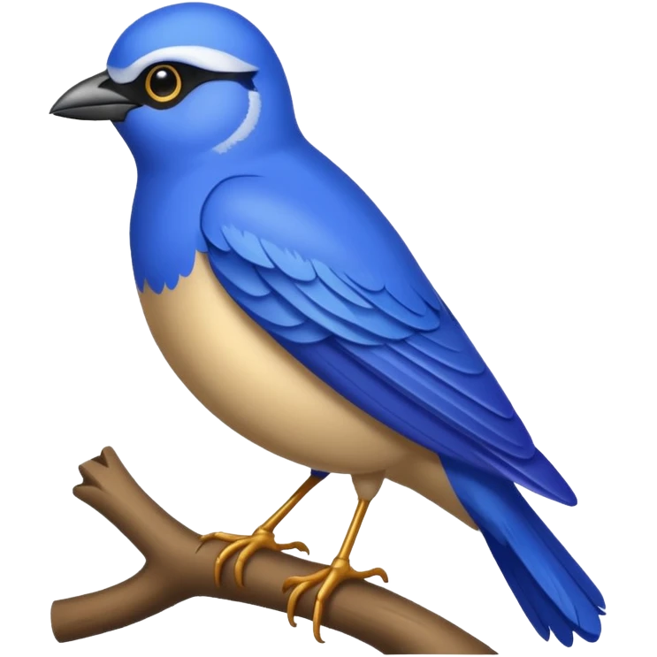 blue lark emoji