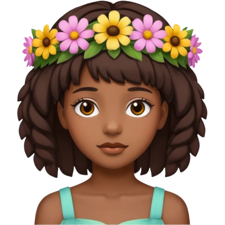 Black girl aesthetic emoji