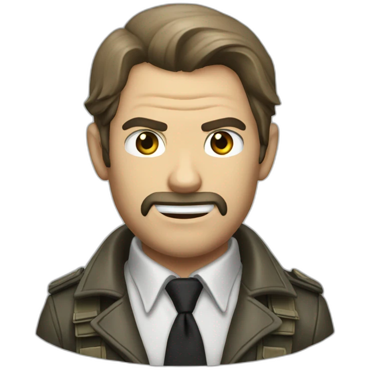 Leon résident evil emoji