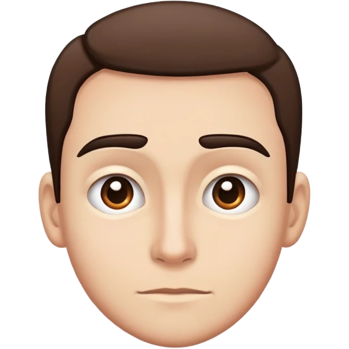 One eyebrow raised jokingly not serious emoji