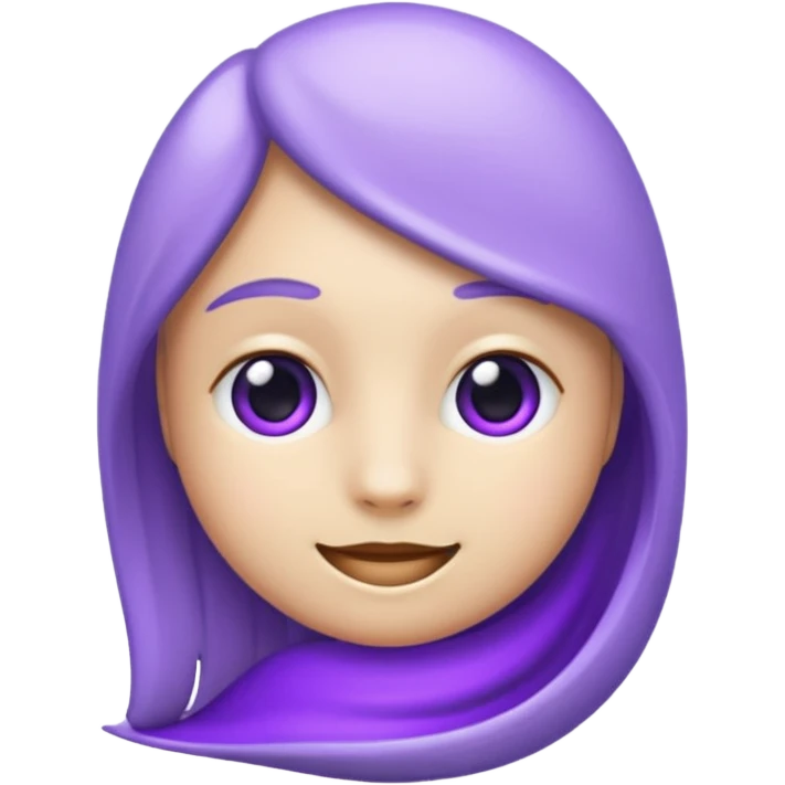 A ted fialovou levanduli emoji emoji