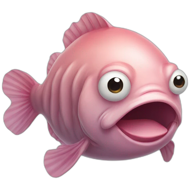 Blob fish emoji