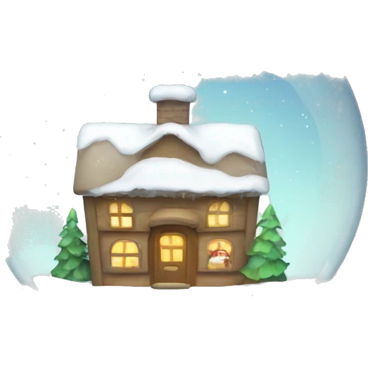 Christmas snowglobe emoji