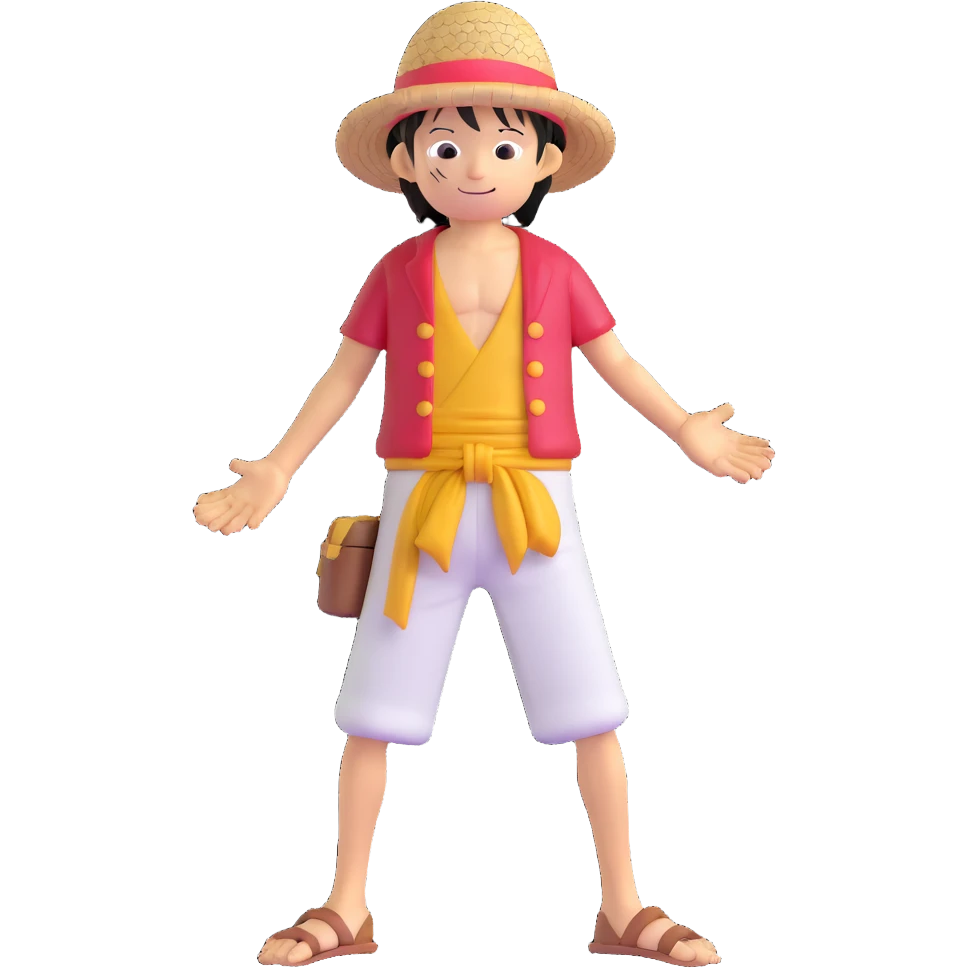 Luffy from One Piece emoji