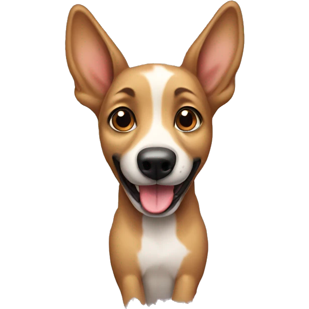 Australian dog happy  emoji