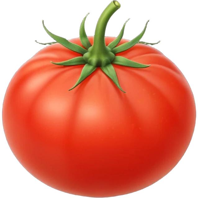 Happy tomato emoji