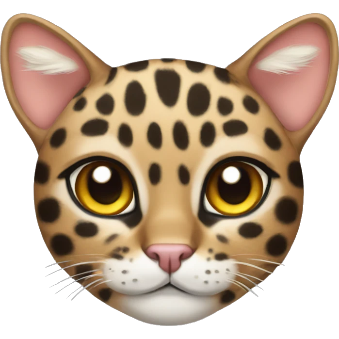 Leopard cat emoji
