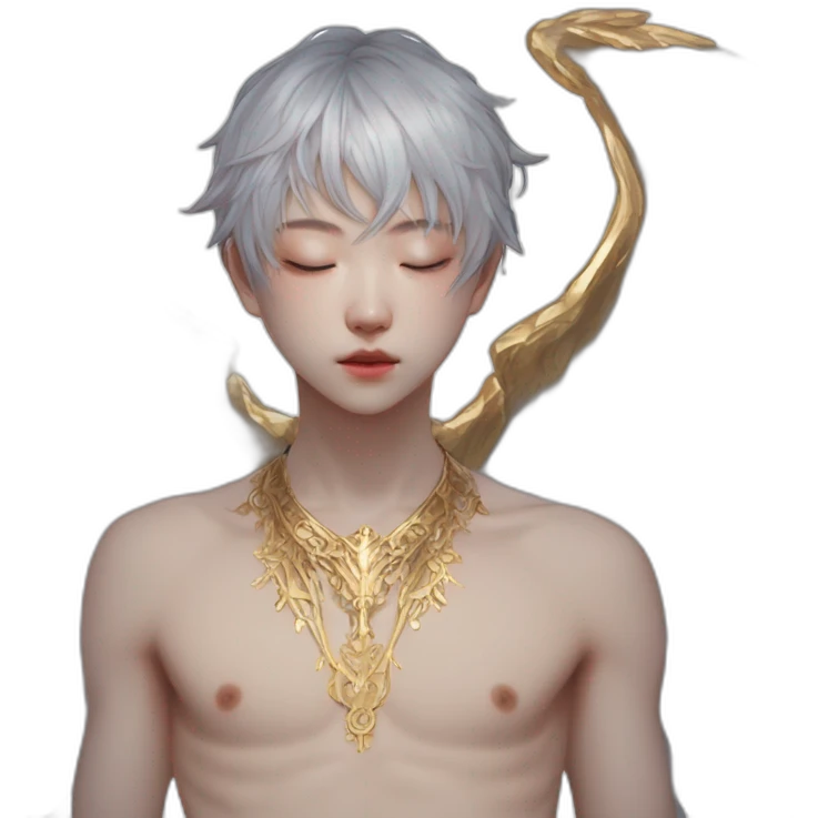 Bare belly, Wings, Choker, Colorless garden, Bathed in shadows, FOV 90 degrees, short lighting, L USM, Cold Colors, gilded technique, taiji, extremely hyper aesthetic, absurdres, areolas emoji