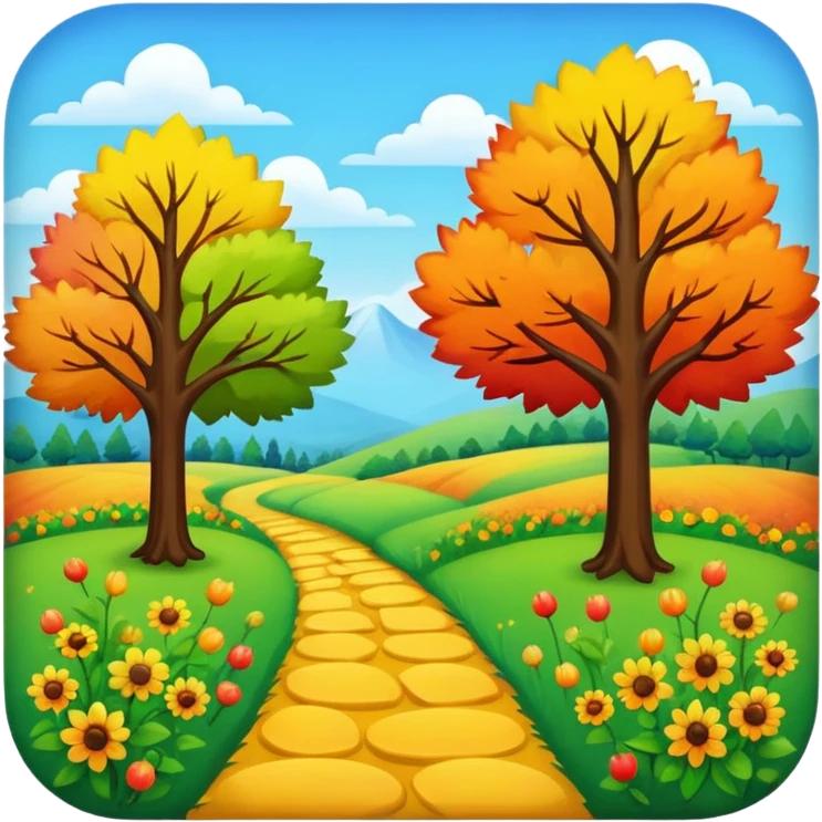 il cambio delle stagioni emoji