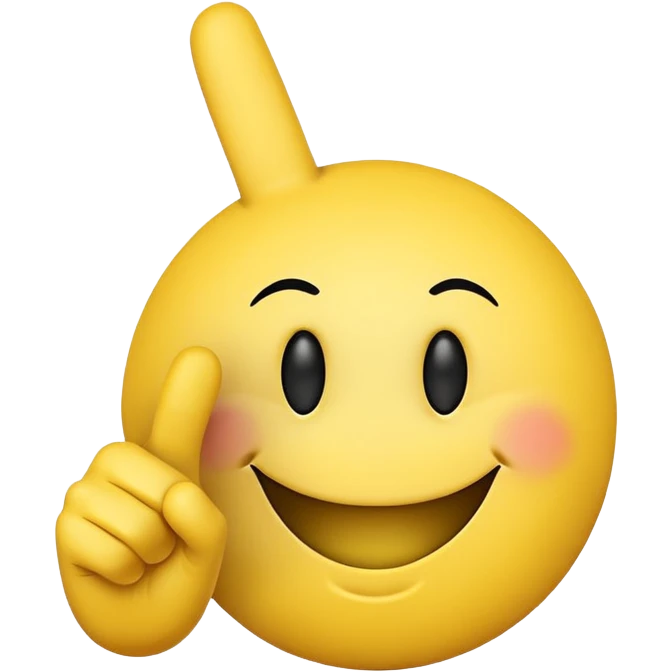 Smiley face with middle finger emoji