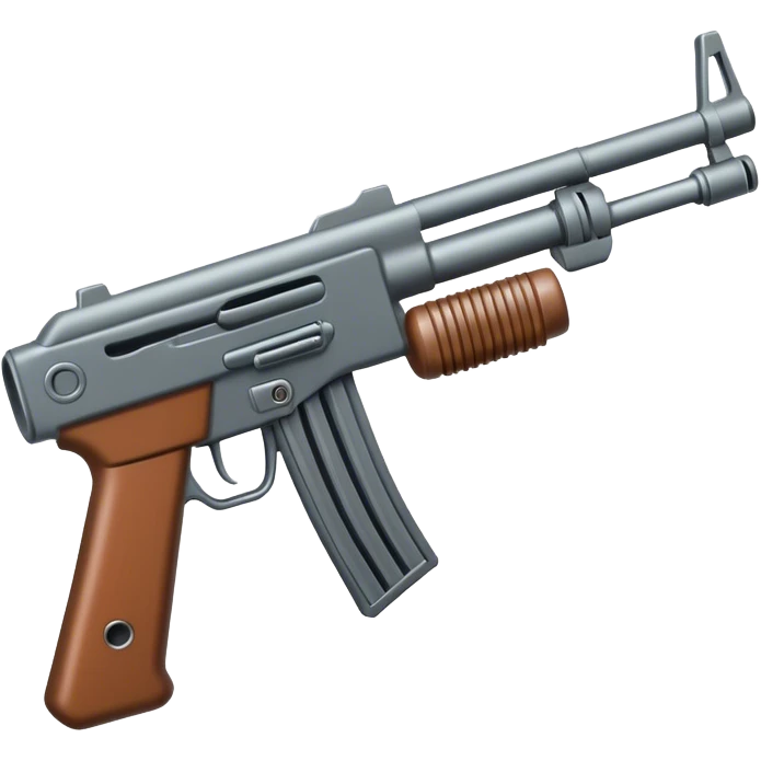 toy machine gun emoji