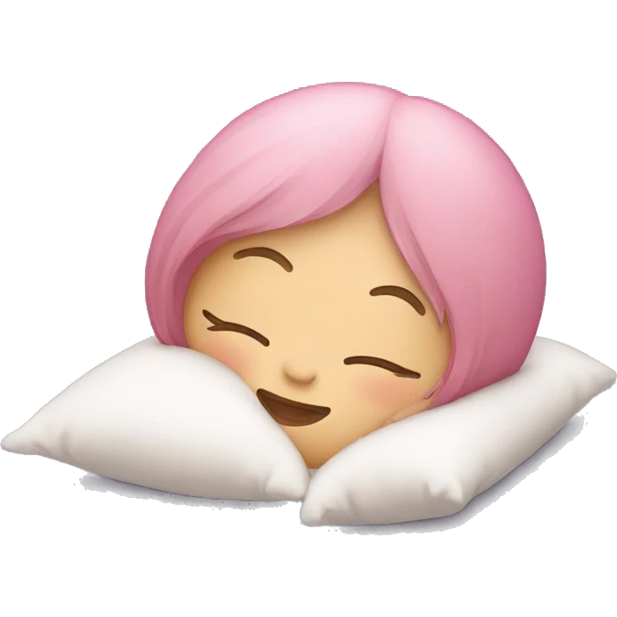 she Drooling while sleeping emoji