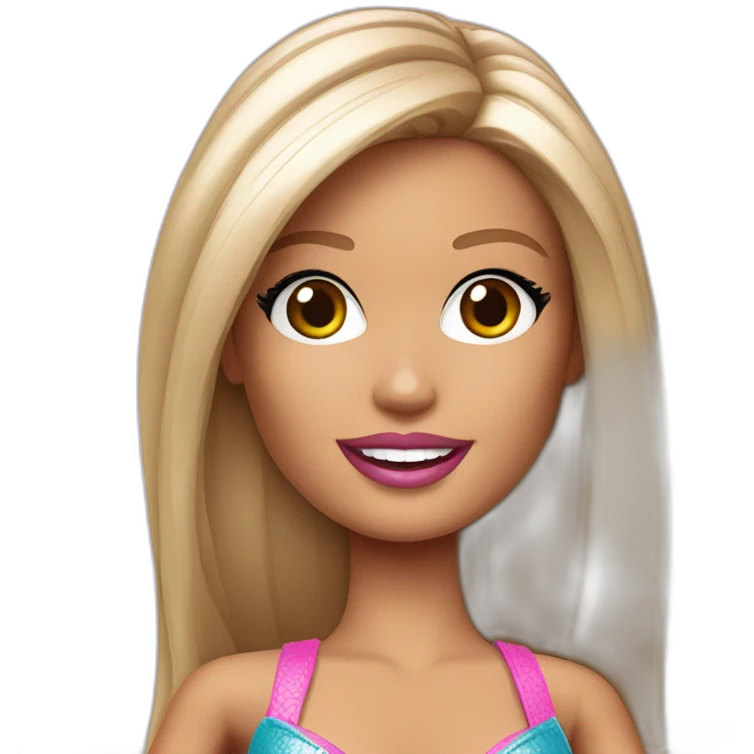 barbie pop star emoji