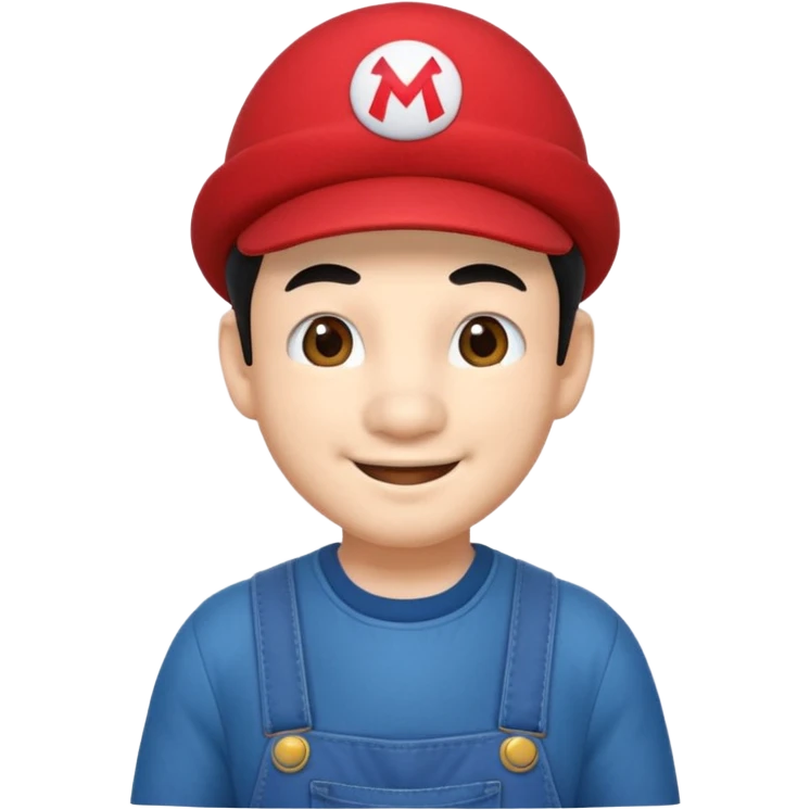 asian super mario emoji