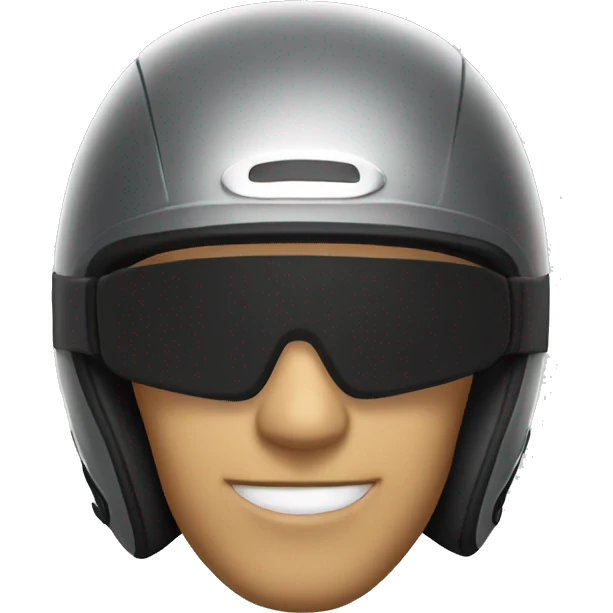 Moto capacete emoji