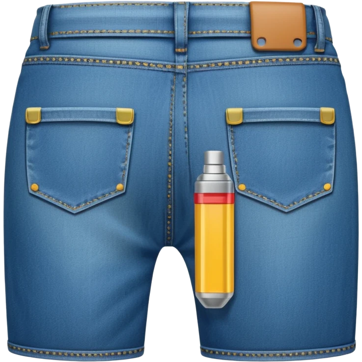 EpiPen in back jeans pocket emoji