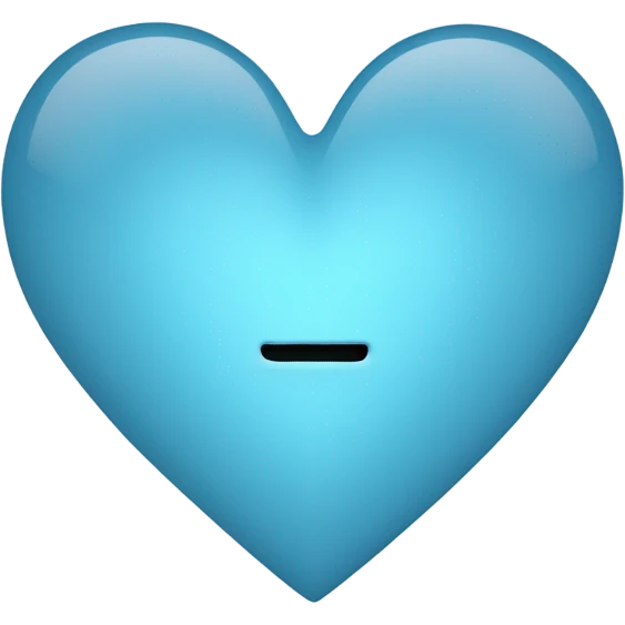 💕 heart in light blue emoji
