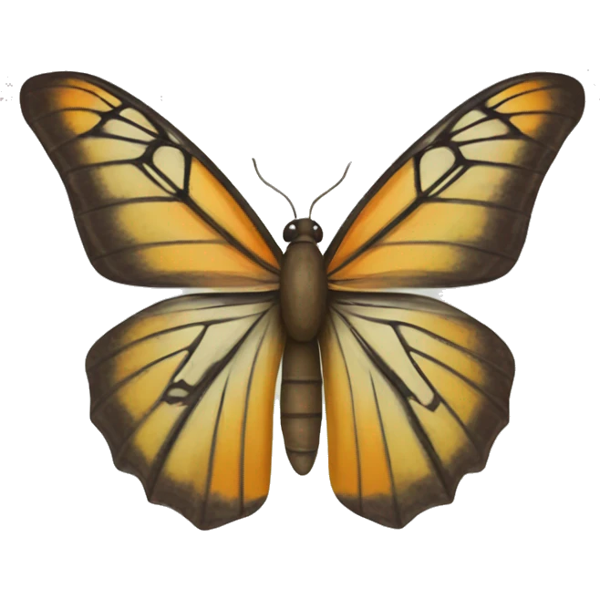 Mariposa monarca  emoji