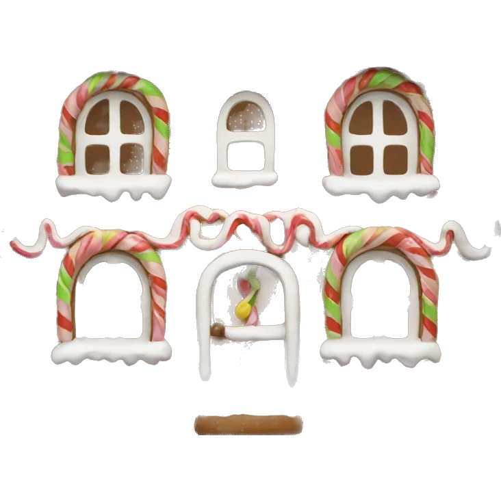 Gingerbread house  emoji