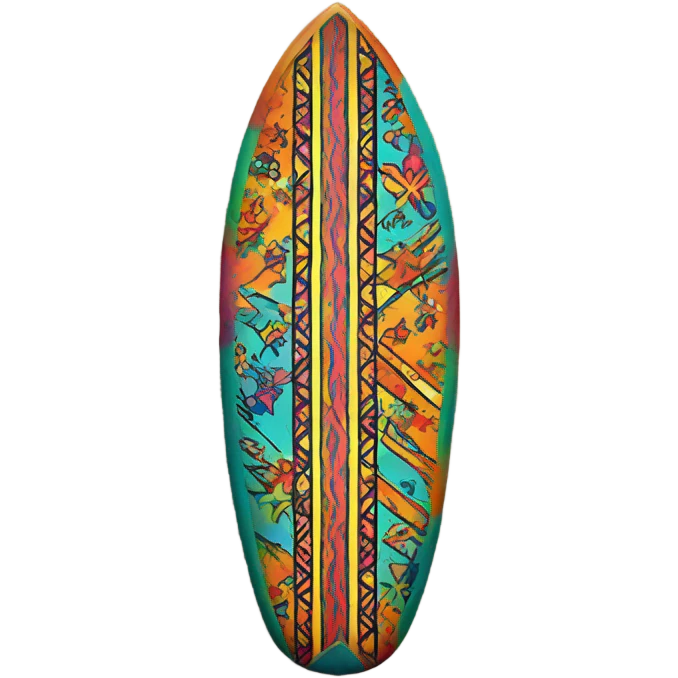 Surfboard emoji