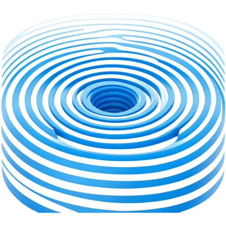 Sound waves radiating outward in curved lines, symbolizing audio, noise, or vibration — often depicted as concentric rings or speaker icon. emoji
