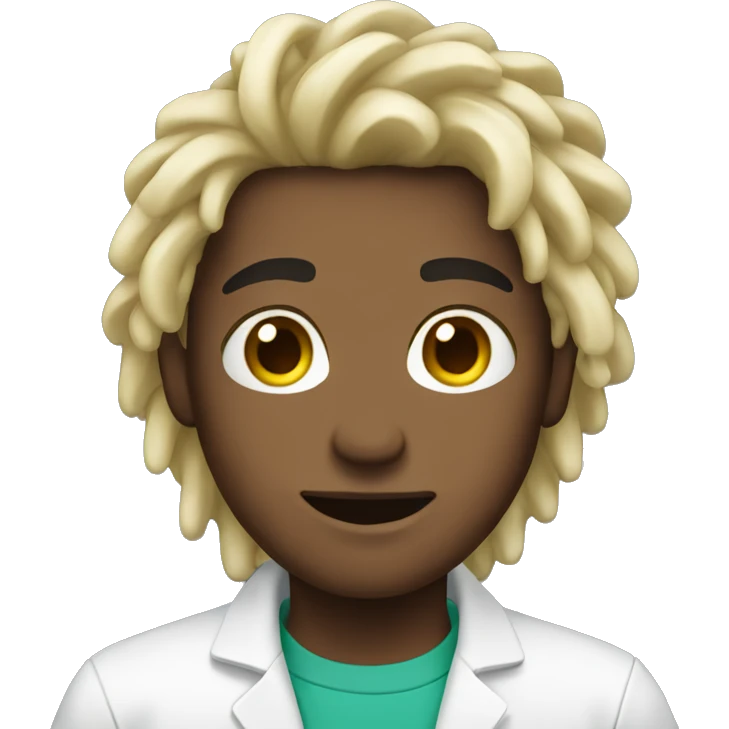pharmacy boy black hair dreads emoji