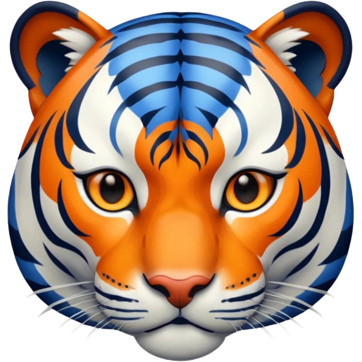 blue tiger emoji