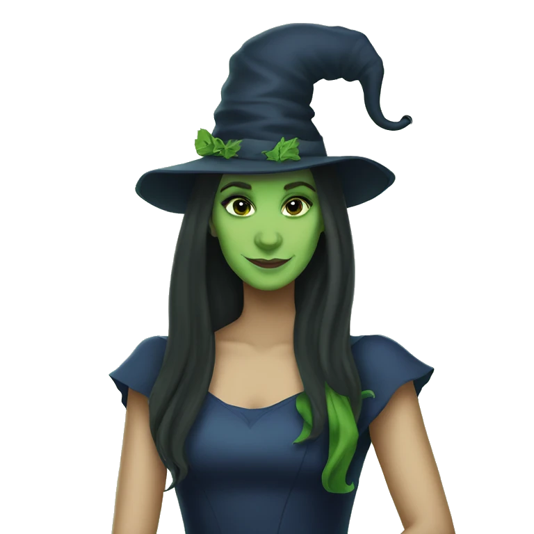 elphaba the elephant the good witch emoji