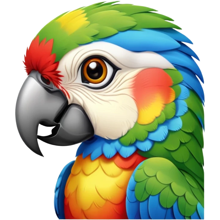 Family parrot  emoji