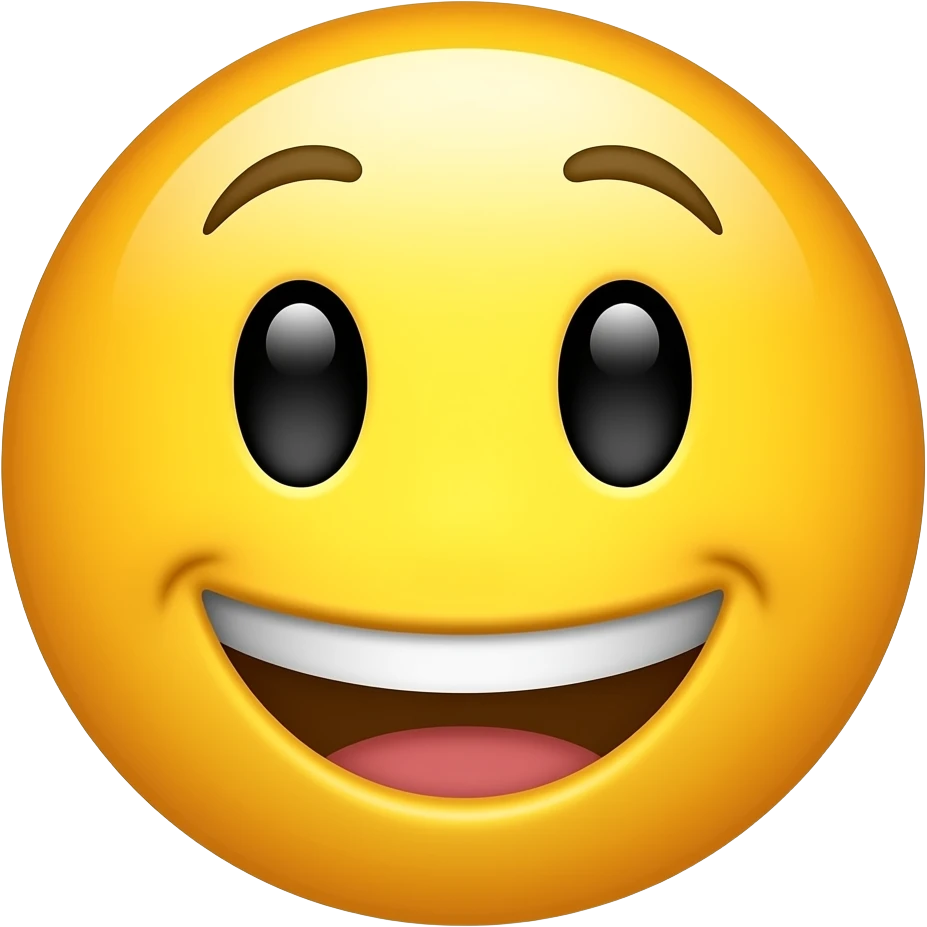 Saluting yellow smiely emoji